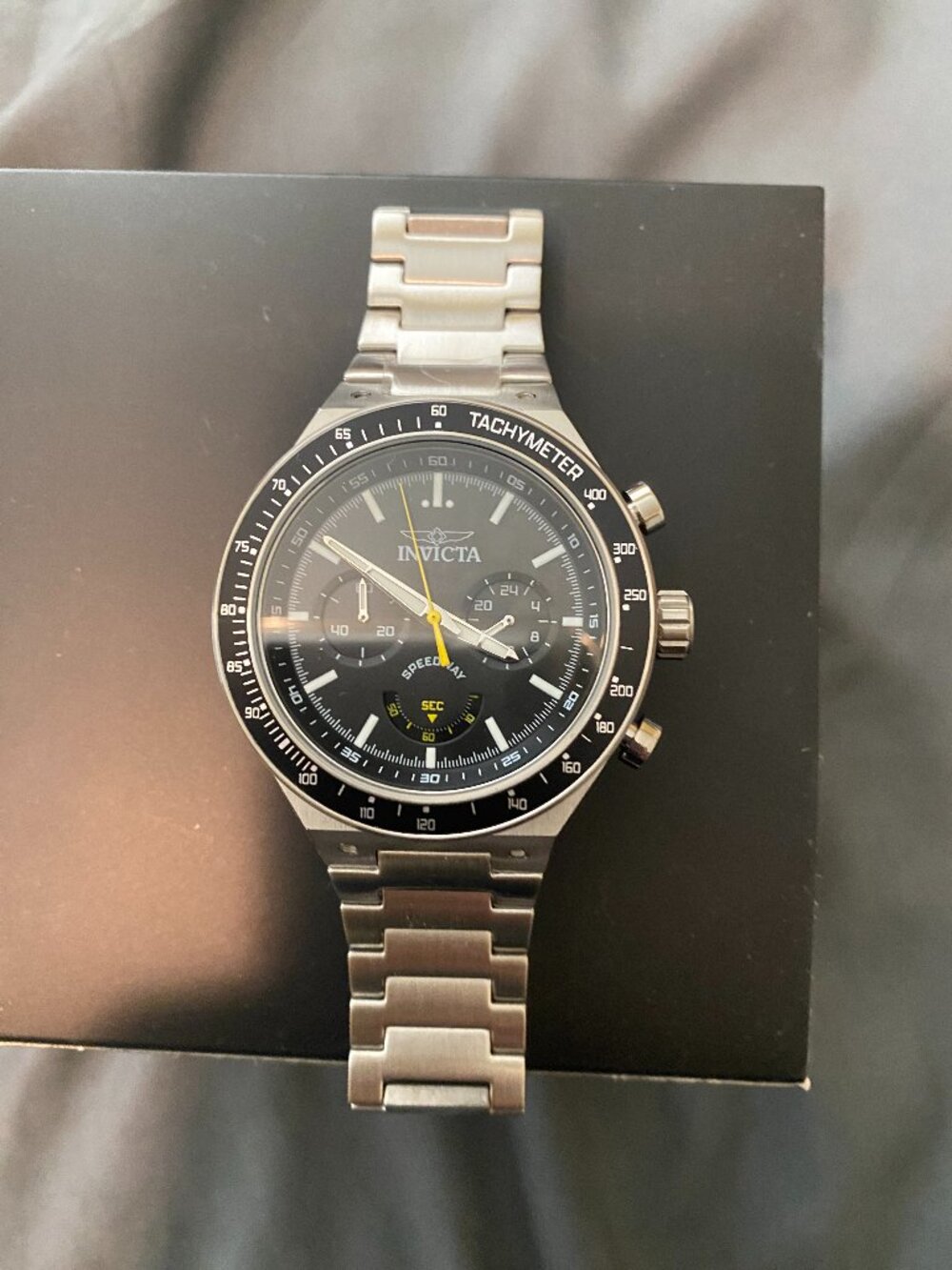 Invicta Chronograph Speedmaster Style - Picture 1 of 3